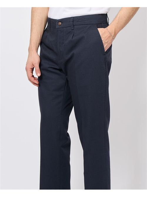 Pantaloni uomo Yes Zee modello chinos con pinces YES ZEE | P660-PH000710